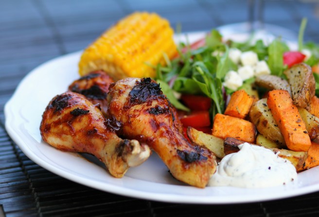 BBQ-kjúklingaleggir