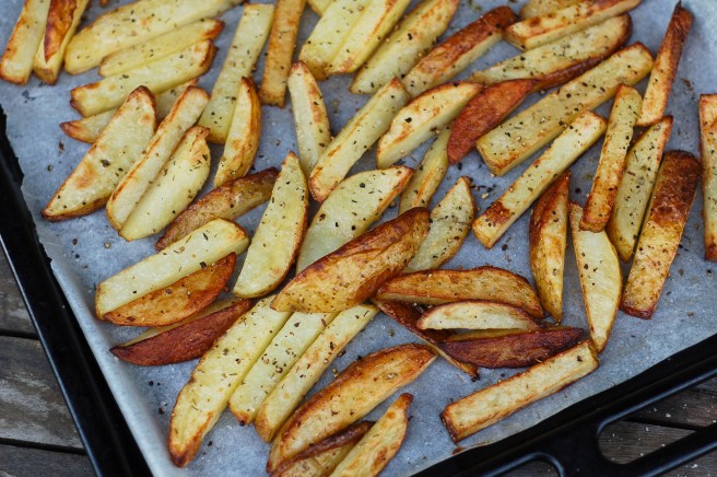 Heimagerðar franskar kartöflur