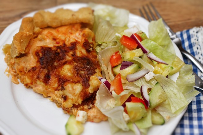 Kjúklingabaka með sweet chili 