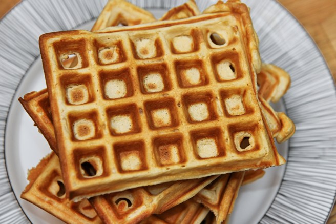 Amerískar pönnukökuvöfflur