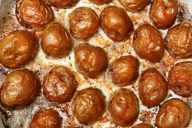 Ofnbakaðir kartöfluhelmingar