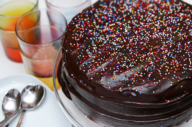 Mjúk amerísk súkkulaðikaka