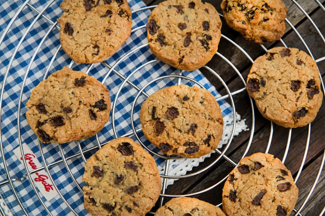 Hafrakökur með rúsínum