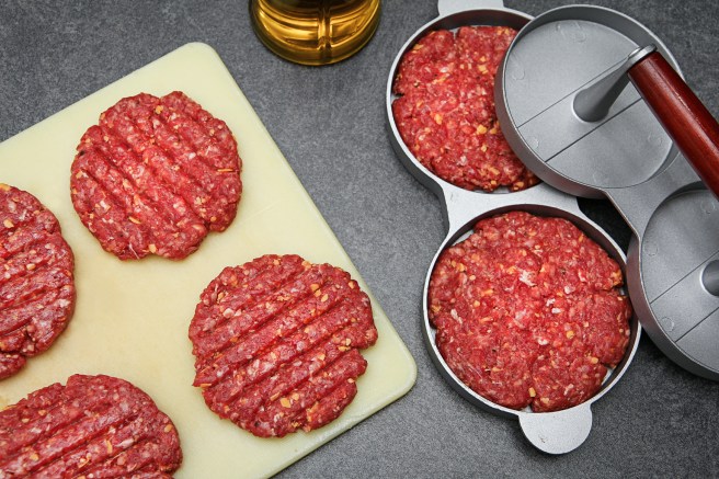 Heimagerðir BBQ-hamborgarar