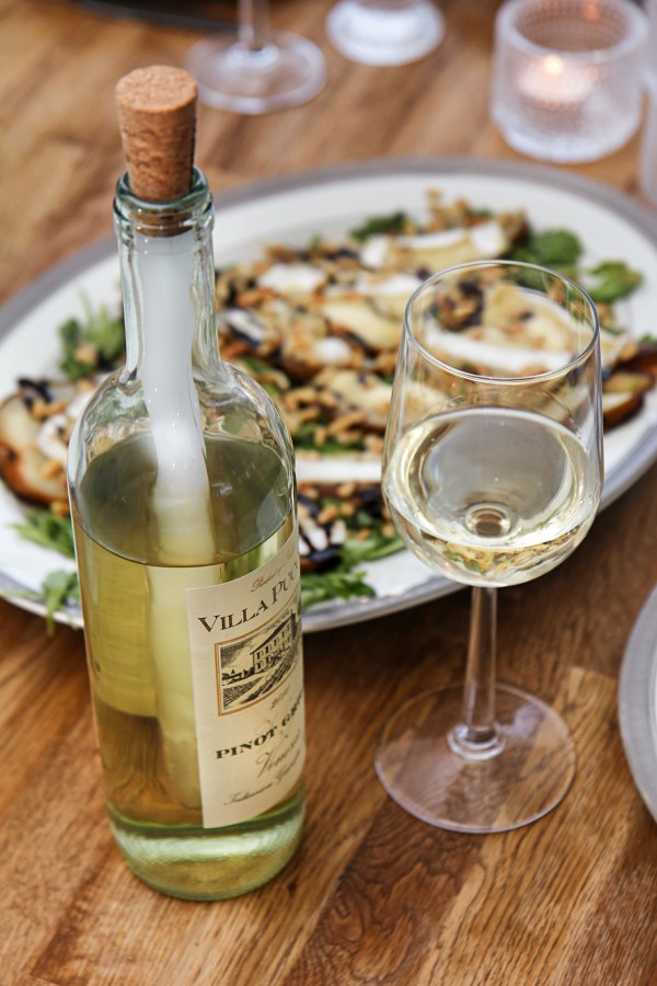 Tómatcrostini með þeyttum fetaosti