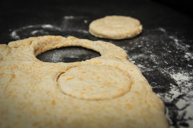 Nautahakkschili með cheddarskonsum