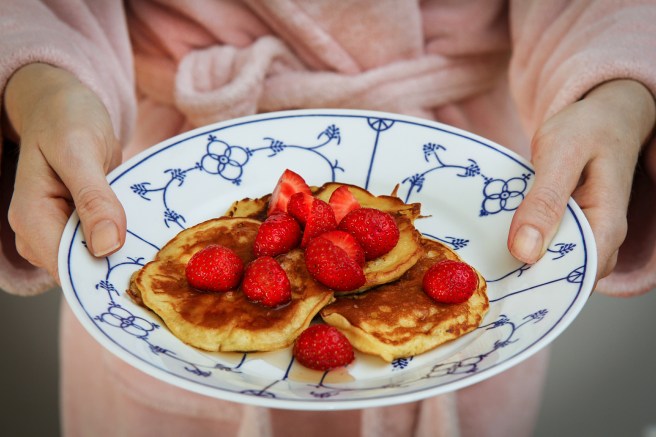 Kotasælupönnukökur