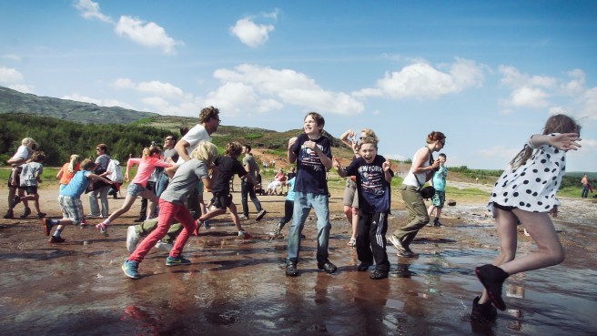 Sumarfríið á enda