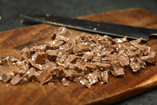 Súkkulaðimarenstoppar með frönsku núggati