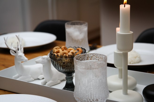 Indverskur Korma kjúklingur og nan-brauð