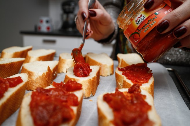 Nýársdagur og einfaldar snittur