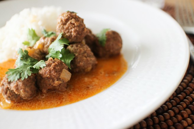 Asískar kjötbollur