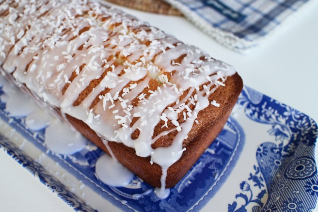 Sítrónukaka með kókos