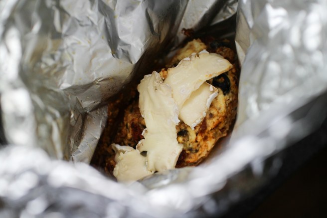 Grillaður kjúklingur með pestó og ólífumauki