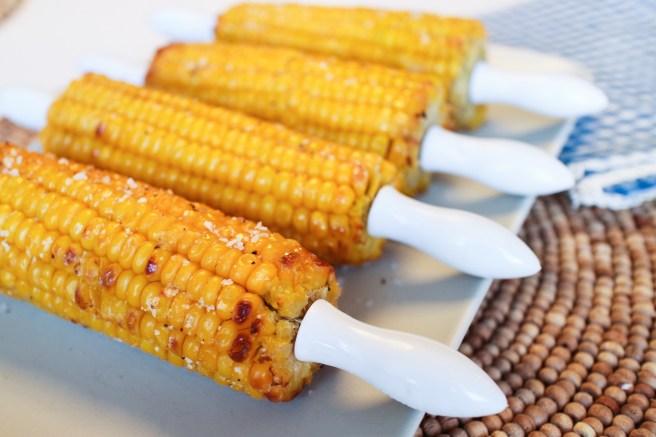 Ofnbakaðir maískólfar