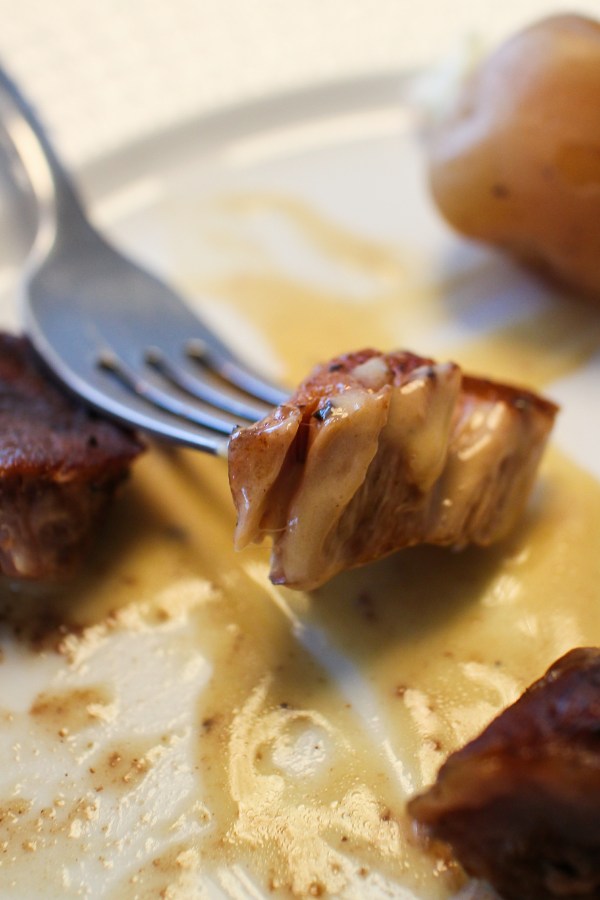 pulled pork í rjómasósu