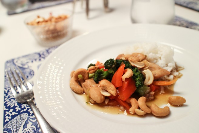 Kjúklingur í ostrusósu