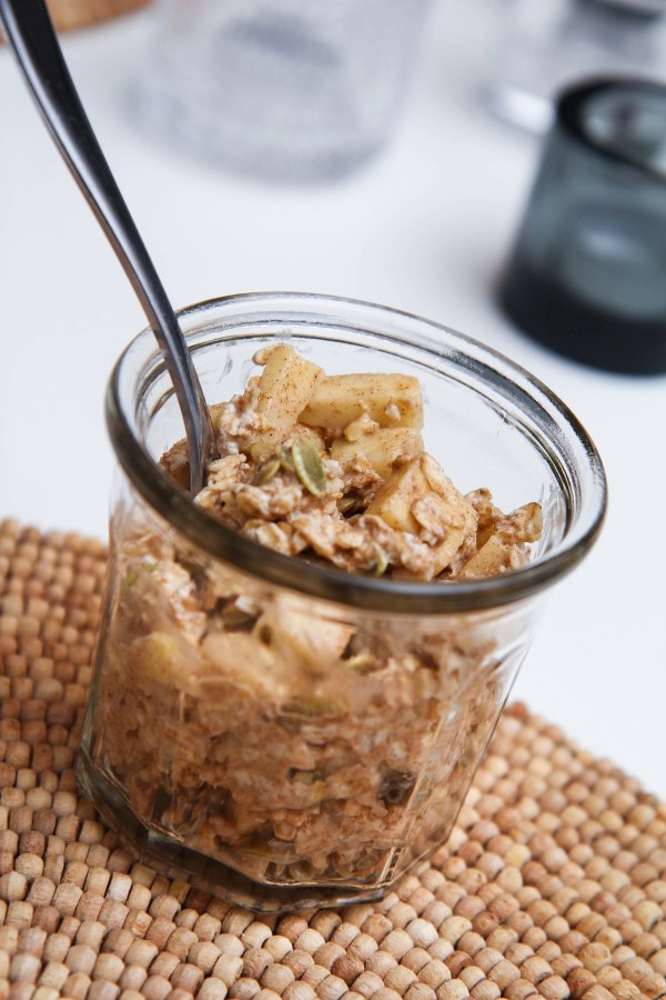 Kaldur hafragrautur - frábær morgunmatur!