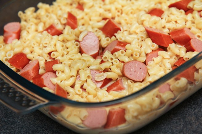 Pulsu- og makkarónuskúffa