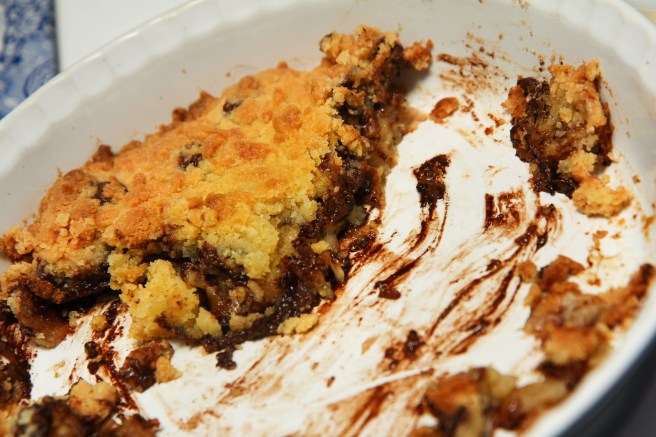 Banana- og súkkulaðibaka