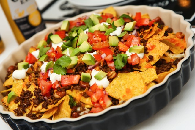 Nachos í kvöldmat!