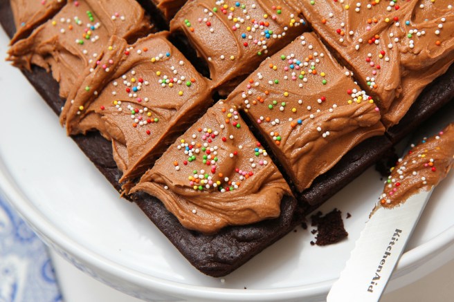 Súkkulaðikaka með súkkulaðikremi