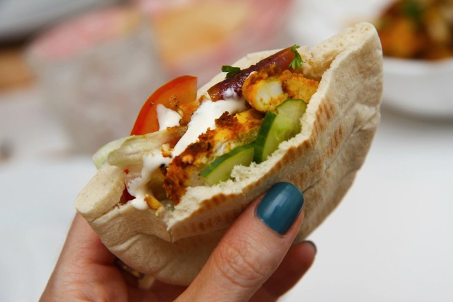 Ofnbakað kjúklingashawarma