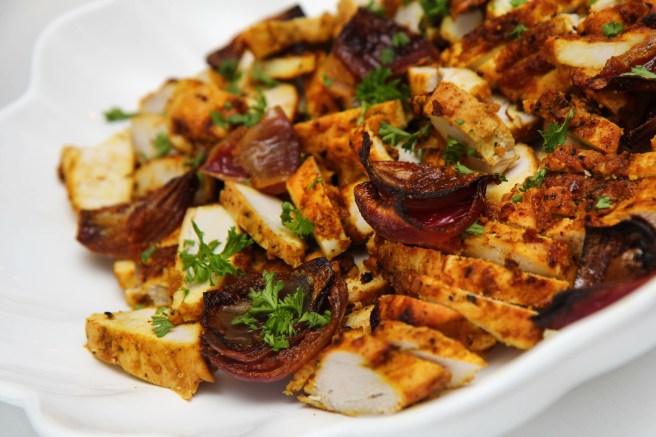 Ofnbakað kjúklingashawarma