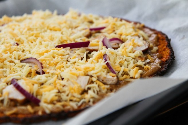 Sætkartöflu pizzabotn