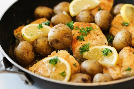 Smjörsteiktur þorskur