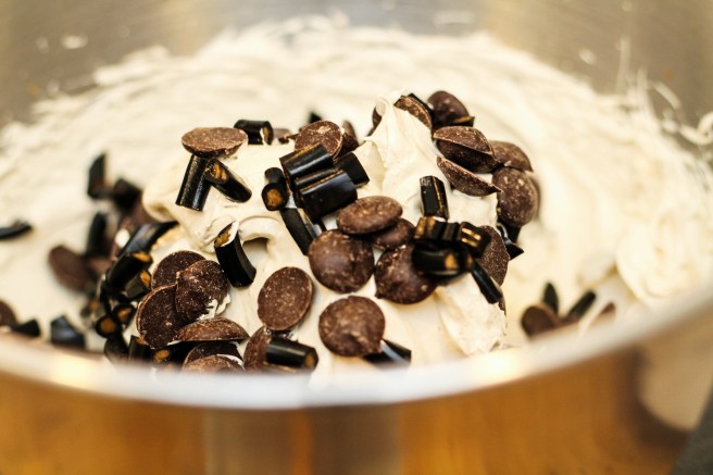 Marengstoppar með piparfylltum lakkrísreimum og súkkulaði