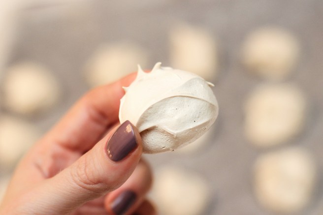 Marengstoppar með piparfylltum lakkrísreimum og súkkulaði