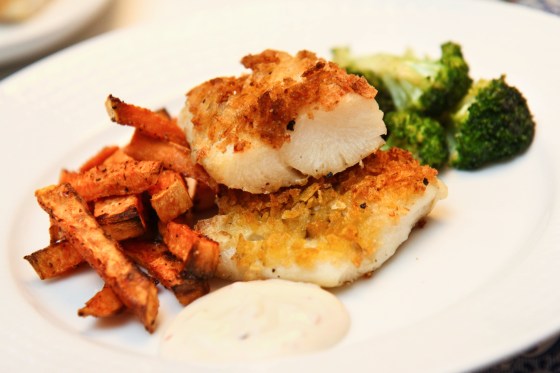 Þorskur með snakkhjúp