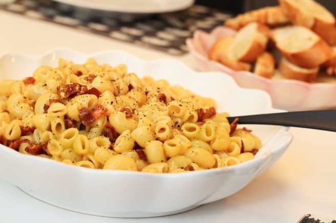Makkarónu carbonara með aðeins 4 hráefnum!