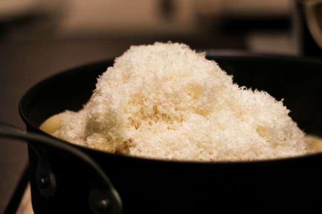 Makkarónu carbonara með aðeins 4 hráefnum!