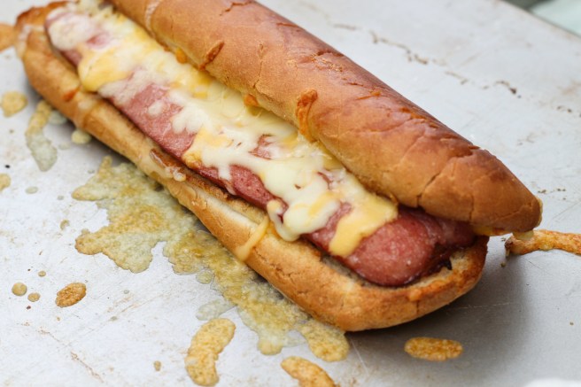 Ofnbökuð ostapylsa