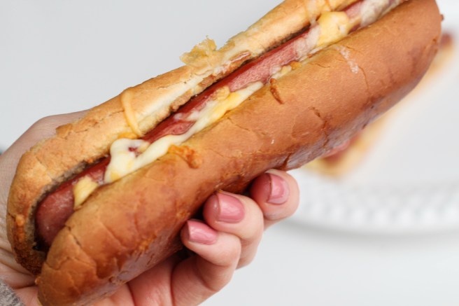 Ofnbökuð ostapylsa