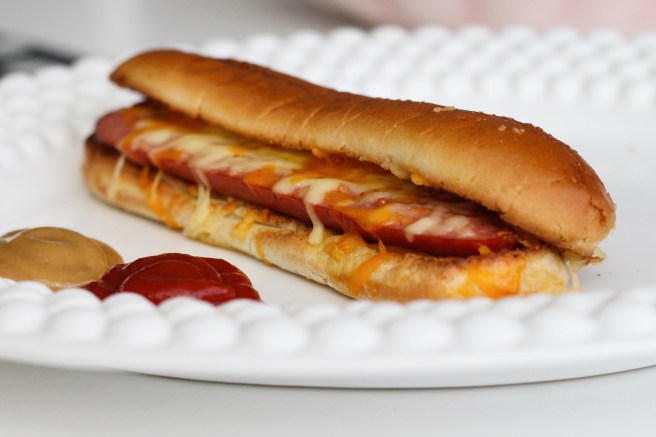 Ofnbökuð ostapylsa